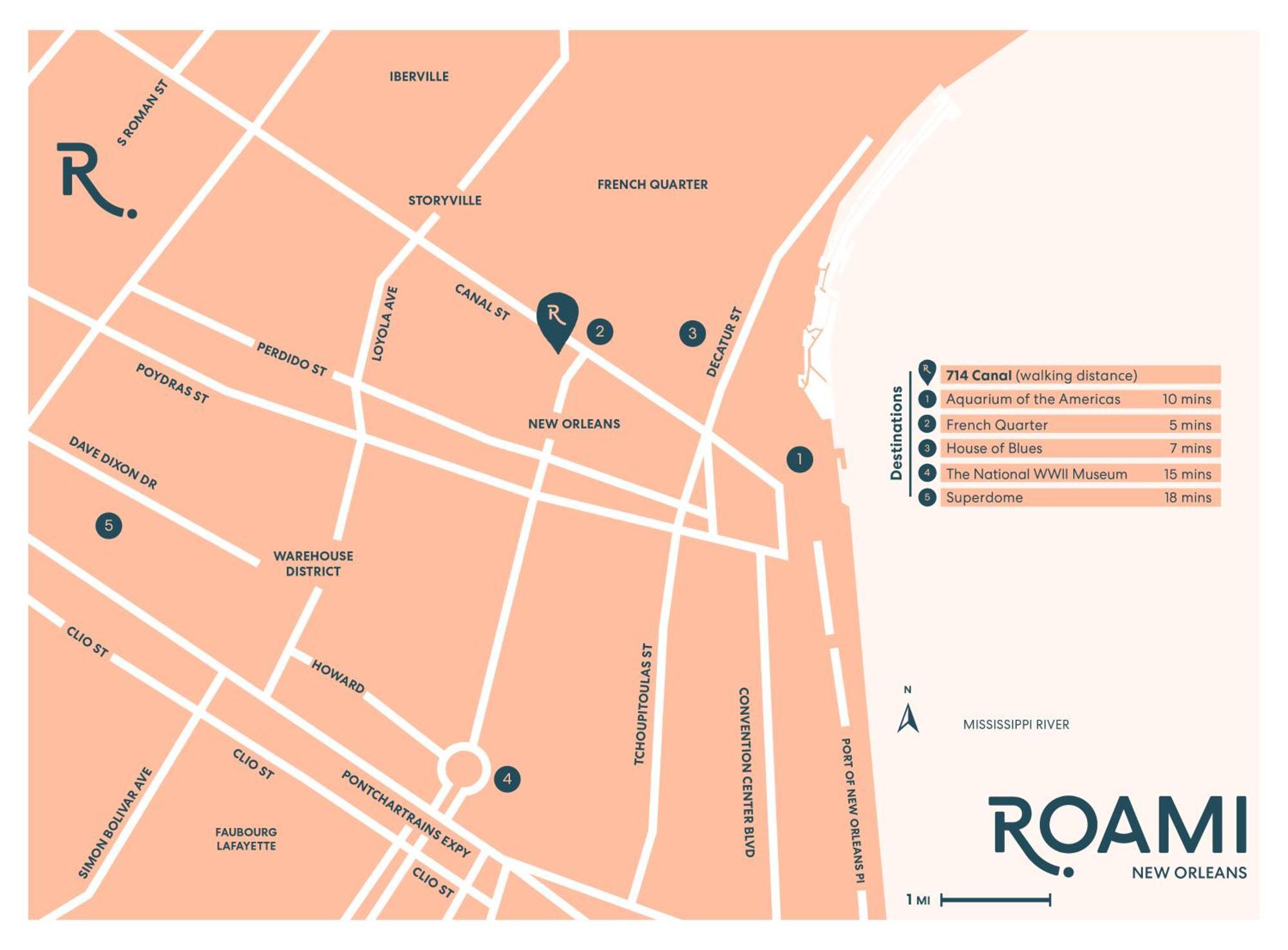 Roami At 714 Canal Ню Орлиънс Екстериор снимка